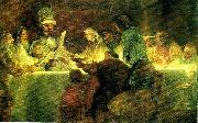 Rembrandt Harmensz Van Rijn batavernas trohetsed till claudius civilis oil painting on canvas